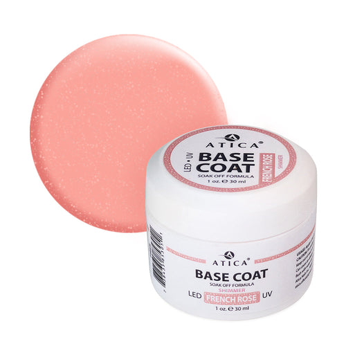 Base Gel French Rose with fiber