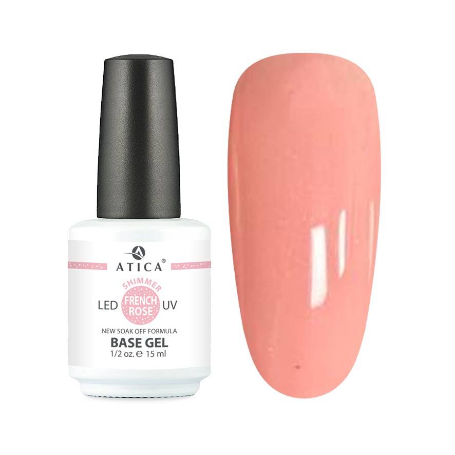 Base Gel French Rose with fiber