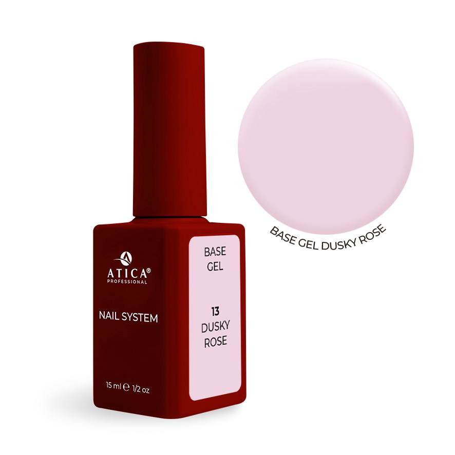 Base Gel 13 Dusky Rose 15 ml(soak off)