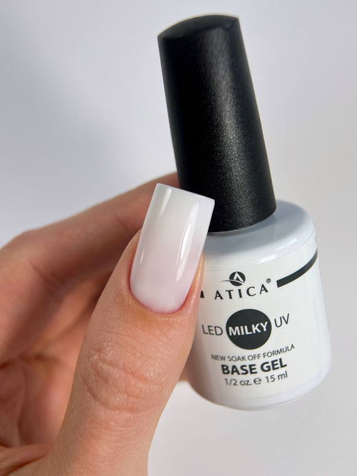 Base Gel Milk with fiber (soak off)