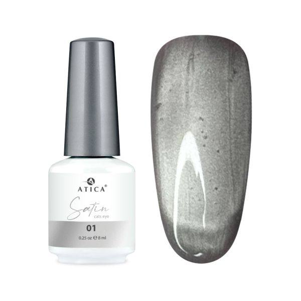 СС01 Gel polish Satin Cats Eye 01 8 мл