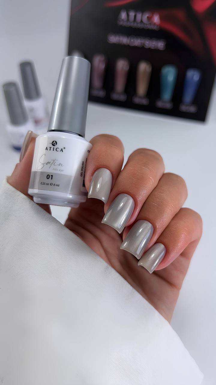 СС01 Gel polish Satin Cats Eye 01 8 мл
